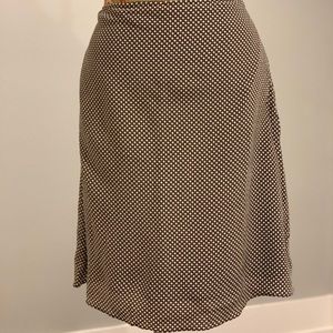 Black & White Polka Dot Skirt